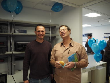 Picture 1 of On Hanukkah, December 14th, 2017, we have celebrated the housewarming of our new lab!