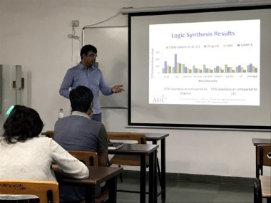 Nishil Talati has delivered two talks at the Indian Institute of Technology (IIT) on January 2018