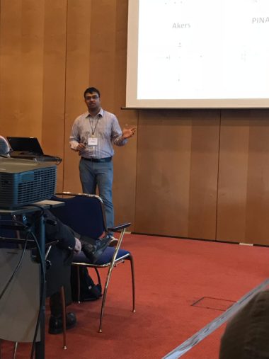 Picture 2 of Nishil Talati has presented his paper in Dresdaen, Germany at DATE 2018