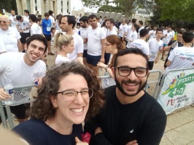 Picture 2 of Asic2 group has run 5 Kilometers at the 4th Technion race on March 28th in a group average of 25 minutes!