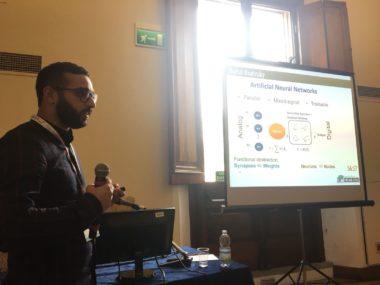 Picture 3 of Prof. Shahar Kvatinsky, Loai Daniel, and Nicolas Wainstein have presented a tutorial at IEEE ISCAS  in Italy on May 27th