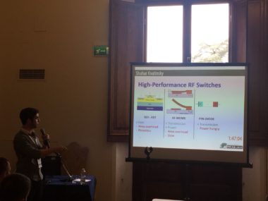 Picture 6 of Prof. Shahar Kvatinsky, Loai Daniel, and Nicolas Wainstein have presented a tutorial at IEEE ISCAS  in Italy on May 27th