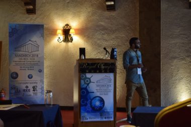 Picture 1 of Loai Danial has presented a paper at NANOARCH 2018 on July 18th in Athens, Greece
