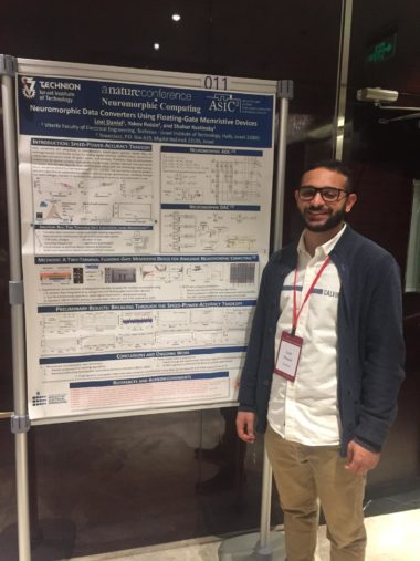 Congratulations!! Loai Danial received the best poster paper award at Nature Conference on Neuromorphic Computing!