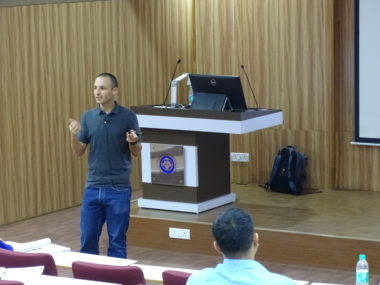 Picture 2 of Prof. Shahar Kvatinsky has presented a tutorial at the 9th International Conference on Security, Privacy and Applied Cryptographic Engineering (SPACE)