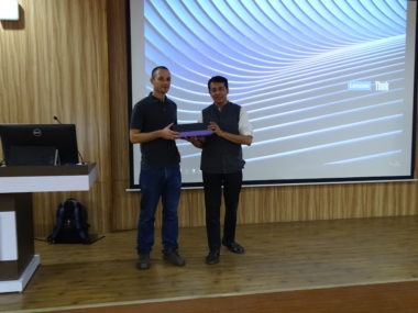 Picture 3 of Prof. Shahar Kvatinsky has presented a tutorial at the 9th International Conference on Security, Privacy and Applied Cryptographic Engineering (SPACE)