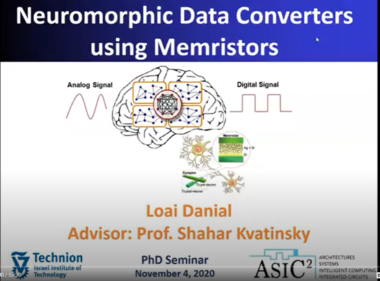 Loai Danial gave an invited talk at ETH Zurich for the department of information technology and electrical engineering on Neuromorphic Data Converters using Memristors.