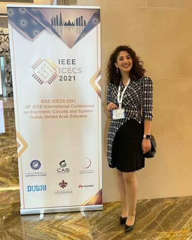 Our graduate student Marcel Khalifa presented today her paper FiltPIM at the IEEE International Conference on Electronics Circuits and Systems (ICECS), Dubai, UAE.
